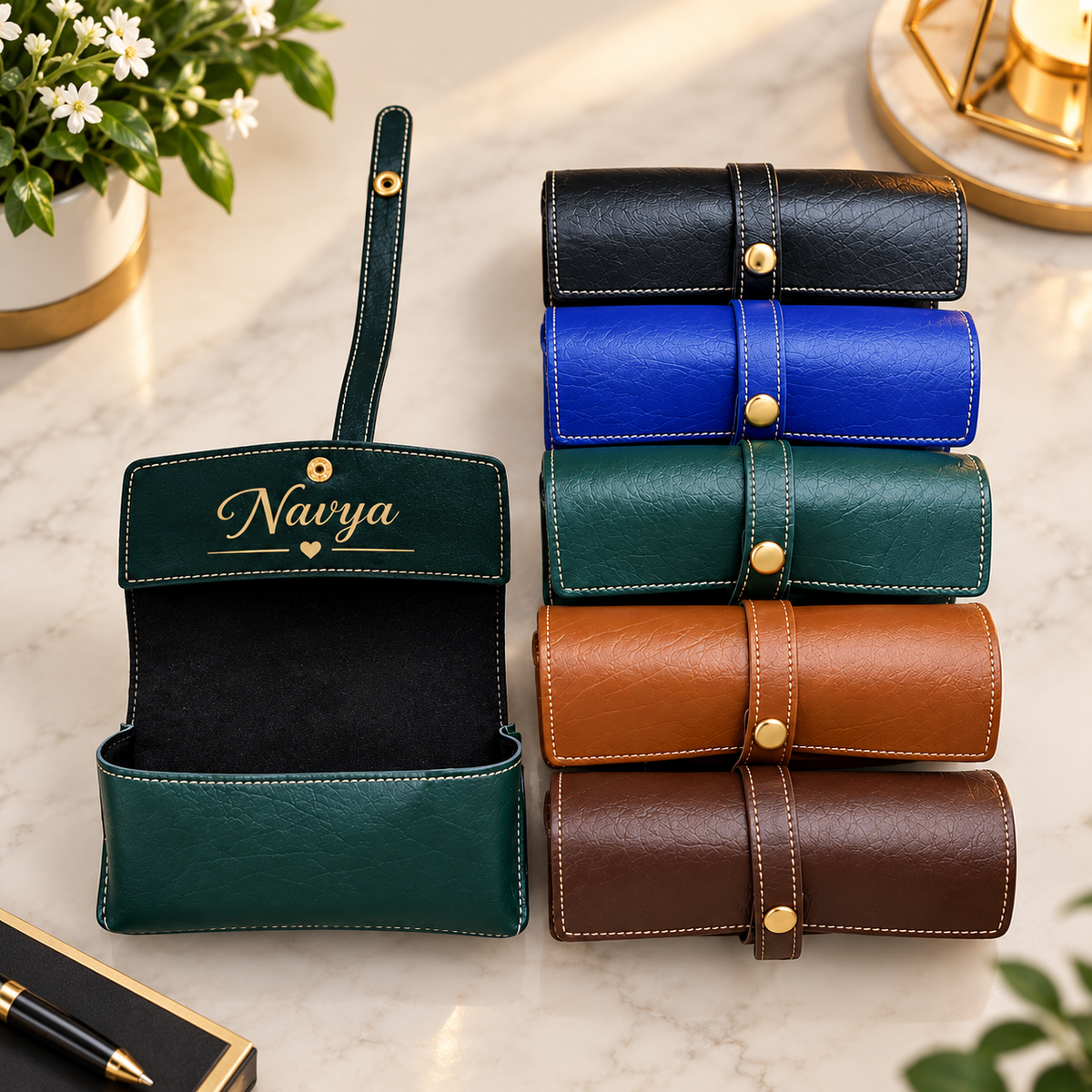 Leather Sunglasses Cover