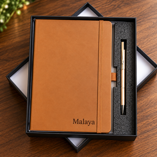 Diary with Pen Set